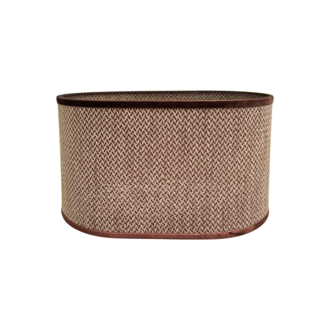 Glorenzo Lampshade – Brown Oval