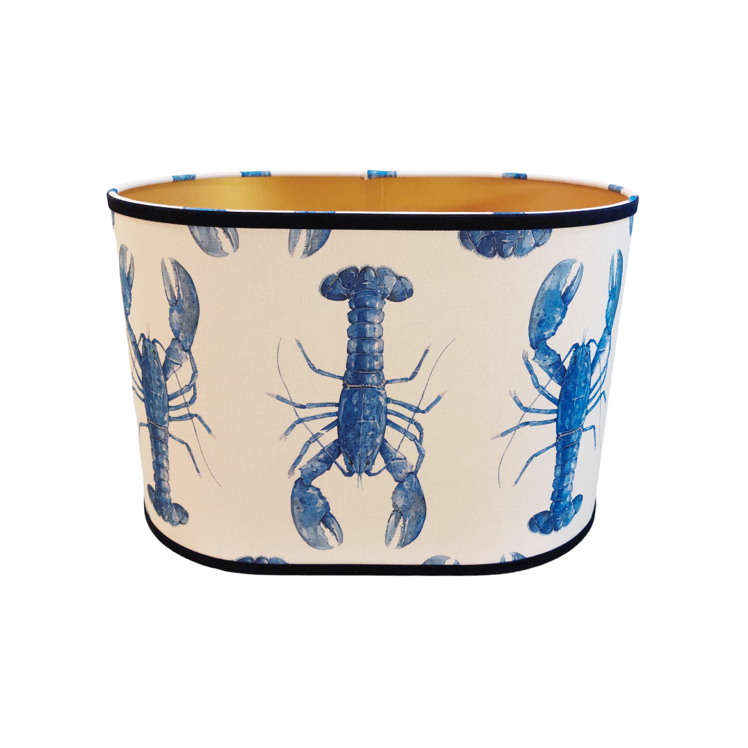 Bari Blue Lobster – Oval