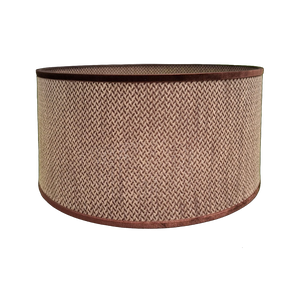Glorenzo Lampshade – Brown Cylinder