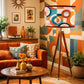 Como Lampshade – Retro Design in Oval Shape - 3