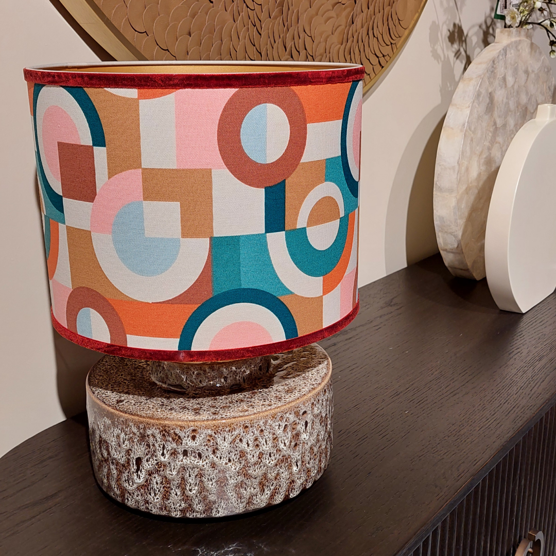 Como Lampshade – Retro Design in Cylinder - 2