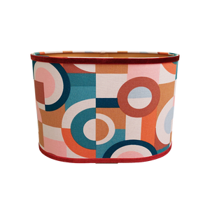 Como Lampshade – Retro Design in Oval Shape