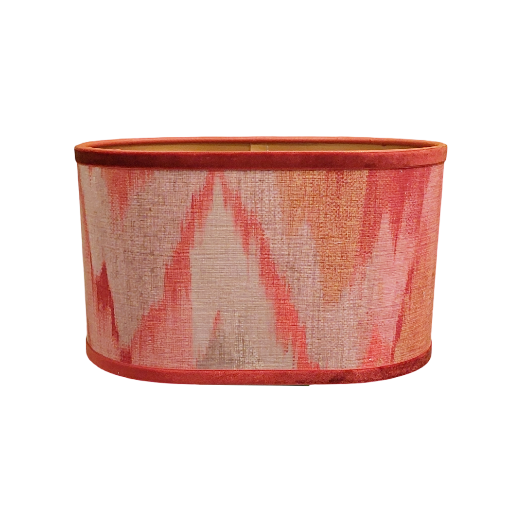 Positano Zig Zag Orange – Oval