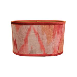 Positano Zig Zag Orange – Oval