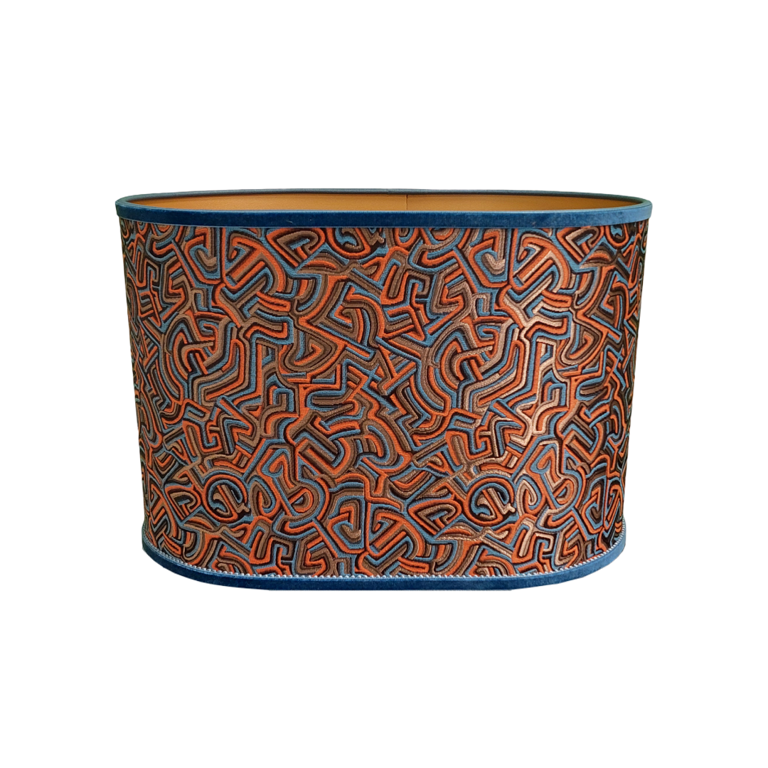 Pucci Swirl Orange – Oval