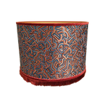 Pucci Swirl Orange – Cylinder – Rust Fringe