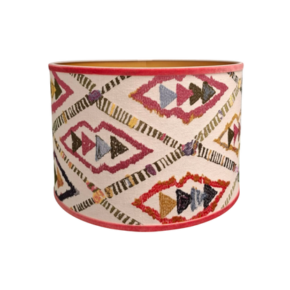 Puglia Lampshade – Cylinder – The Pink Coloured Time