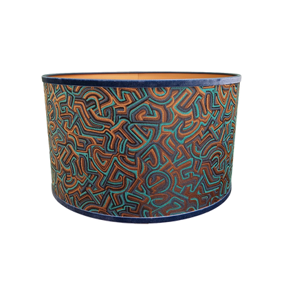Tropea Maze Aqua – Cylinder