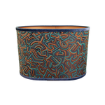 Tropea Maze Aqua – Oval